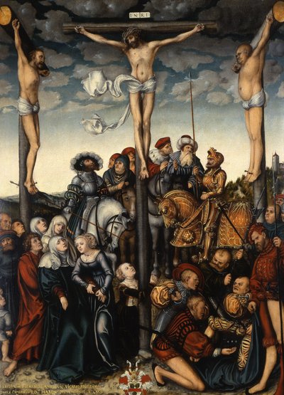 Crocifissione da Lucas Cranach the Elder